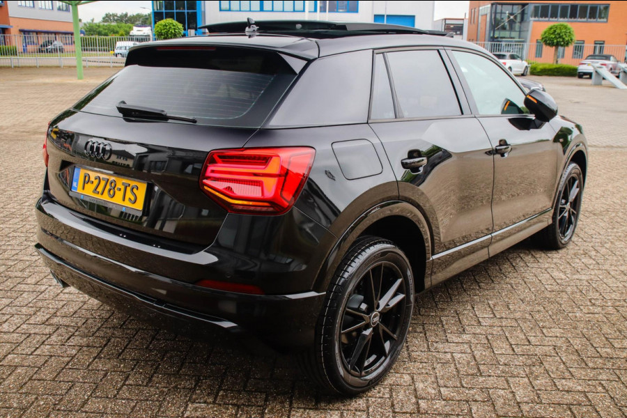 Audi Q2 1.4 TFSI CoD Sport Pro Line S S-line 150pk S-Tronic 1e Eig|Panoramadak|LED Matrix|3D Knippers|Leder|Side Assist|Black Pack