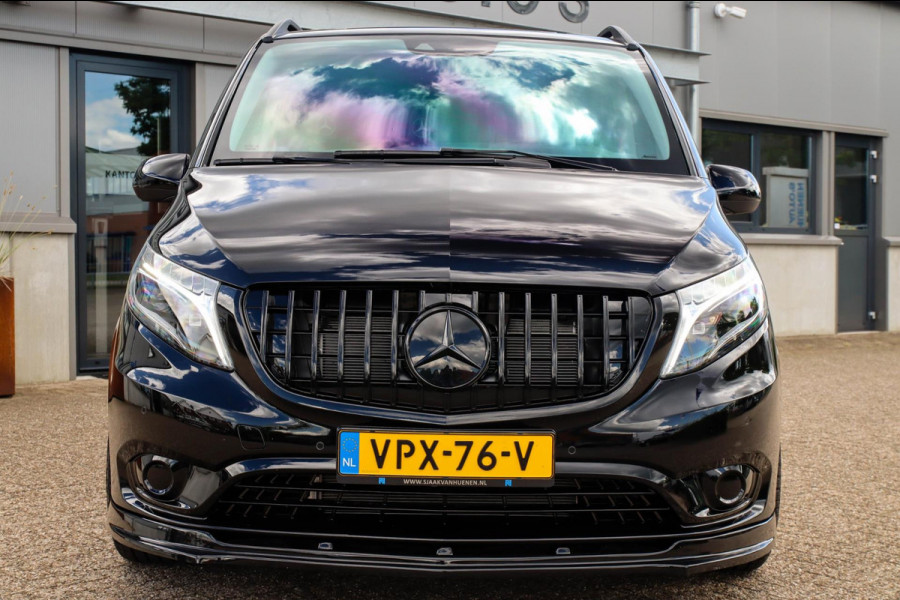 Mercedes-Benz Vito 114 CDI Lang AMG Edition 9G Automaat! UNIEK! NIEUW|LED|NAVI CarPlay|Camera|Leder|SideBars|Spoiler|19inch|Black