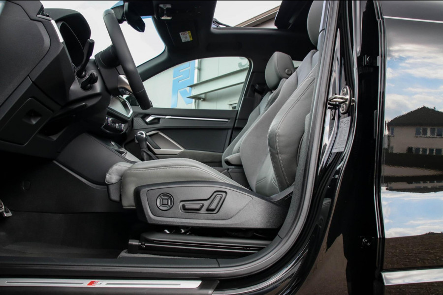 Audi Q3 35 TFSI 1.5 TFSI S Line Pro Line S 150pk S-Tronic! 1e|Panoramadak|Virtual Cockpit|LED Matrix|Leder elektrisch|Black|20inch