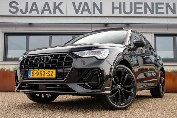 Audi Q3 35 TFSI 1.5 TFSI S Line Pro Line S 150pk S-Tronic! 1e|Panoramadak|Virtual Cockpit|LED Matrix|Leder elektrisch|Black|20inch