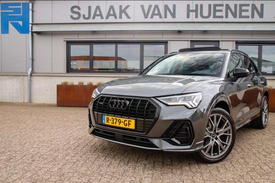 Audi Q3 40 2.0TFSI Quattro S-line Pro Line S 190pk S-Tronic! 1e Eig|Panoramadak|Virtual Cockpit|LED Matrix|Leder|20inch|Black Pack