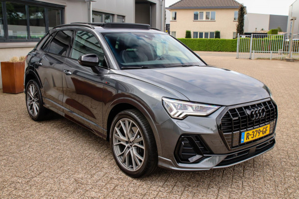 Audi Q3 40 2.0TFSI Quattro S-line Pro Line S 190pk S-Tronic! 1e Eig|Panoramadak|Virtual Cockpit|LED Matrix|Leder|20inch|Black Pack