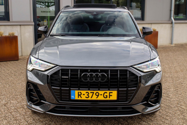 Audi Q3 40 2.0TFSI Quattro S-line Pro Line S 190pk S-Tronic! 1e Eig|Panoramadak|Virtual Cockpit|LED Matrix|Leder|20inch|Black Pack