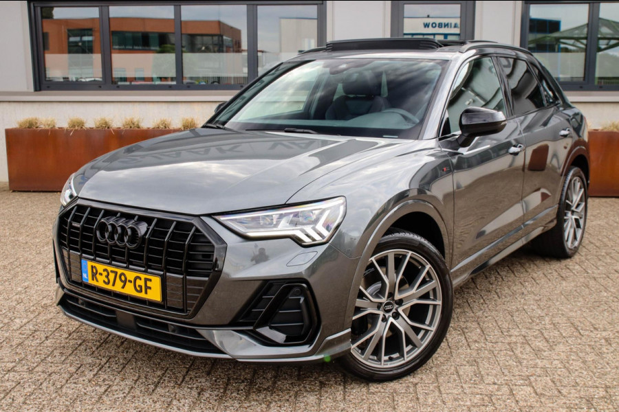 Audi Q3 40 2.0TFSI Quattro S-line Pro Line S 190pk S-Tronic! 1e Eig|Panoramadak|Virtual Cockpit|LED Matrix|Leder|20inch|Black Pack