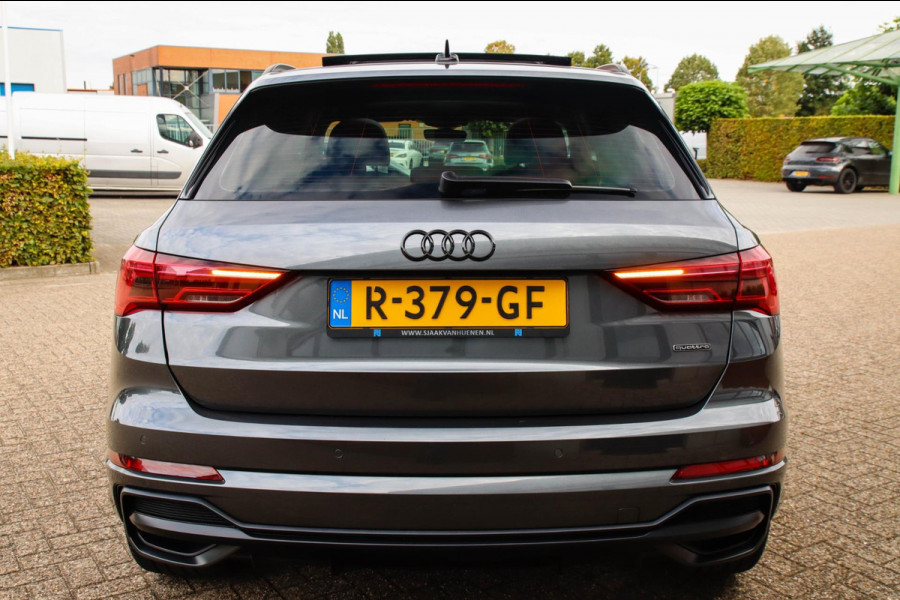 Audi Q3 40 2.0TFSI Quattro S-line Pro Line S 190pk S-Tronic! 1e Eig|Panoramadak|Virtual Cockpit|LED Matrix|Leder|20inch|Black Pack