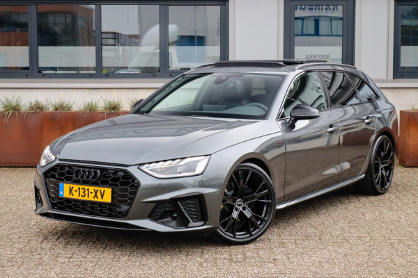 Audi A4 Avant 2.0 TFSI S line Black Edition Facelift 150pk S-Tronic! DLR|Panoramadak|Virtual Cockpit|Leder|LED Matrix|Camera|Black