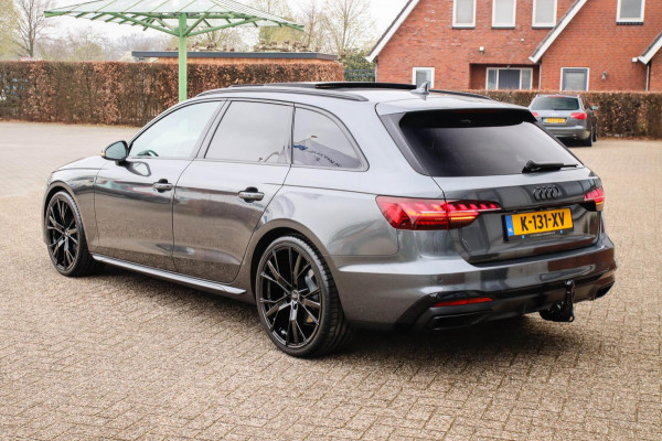 Audi A4 Avant 2.0 TFSI S line Black Edition Facelift 150pk S-Tronic! DLR|Panoramadak|Virtual Cockpit|Leder|LED Matrix|Camera|Black