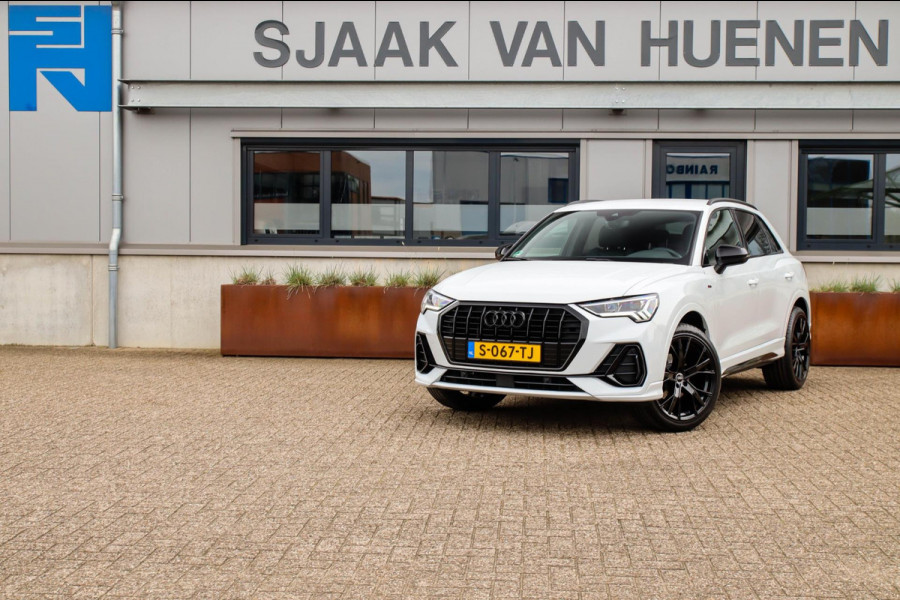 Audi Q3 35 TFSI 1.5 TFSI S Line Pro Line S 150pk S-Tronic! 1e|DLR|Virtual Cockpit|LED Matrix|Leder elektrisch|Keyless|Black|20inch