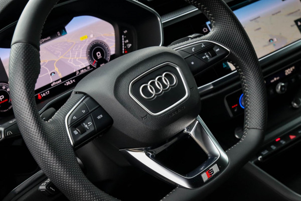 Audi Q3 35 TFSI 1.5 TFSI S Line Pro Line S 150pk S-Tronic! 1e|DLR|Virtual Cockpit|LED Matrix|Leder elektrisch|Keyless|Black|20inch