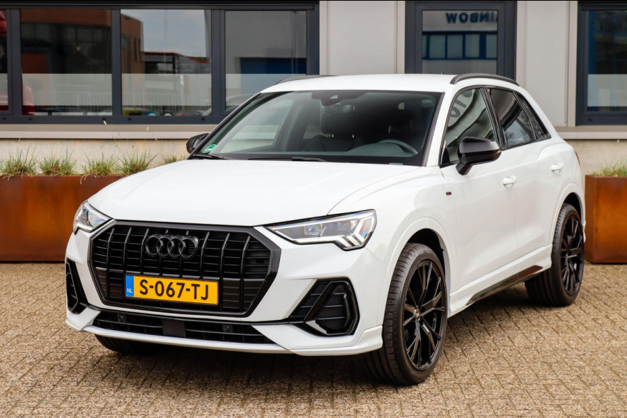 Audi Q3 35 TFSI 1.5 TFSI S Line Pro Line S 150pk S-Tronic! 1e|DLR|Virtual Cockpit|LED Matrix|Leder elektrisch|Keyless|Black|20inch