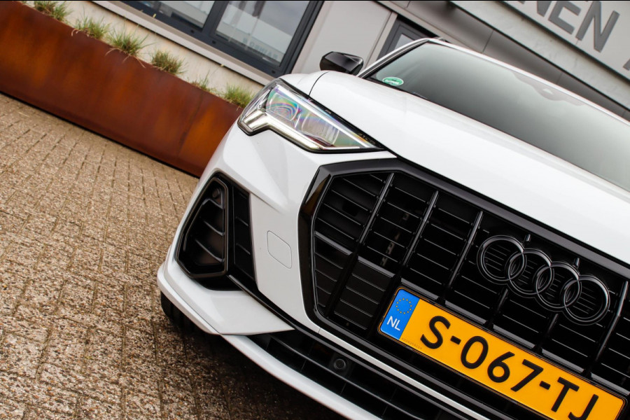 Audi Q3 35 TFSI 1.5 TFSI S Line Pro Line S 150pk S-Tronic! 1e|DLR|Virtual Cockpit|LED Matrix|Leder elektrisch|Keyless|Black|20inch