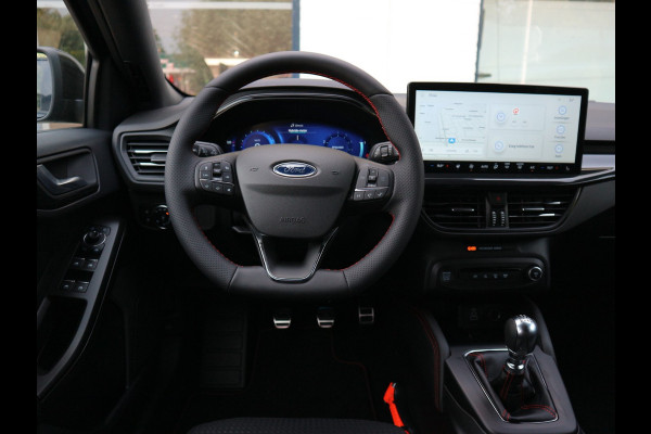 Ford Focus Wagon 1.0 125pk Hybrid ST Line X * € 4.250,- korting * Direct rijden! * Winter-, Parking-, Dr. Ass. Pack * Elek. Klep * Meerdere kleuren *