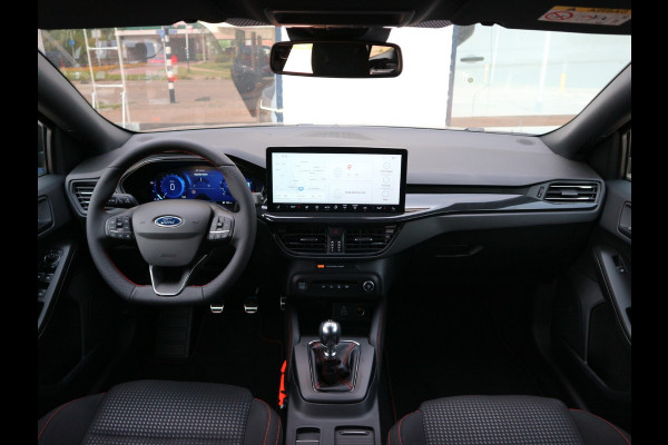 Ford Focus Wagon 1.0 125pk Hybrid ST Line X * € 4.250,- korting * Direct rijden! * Winter-, Parking-, Dr. Ass. Pack * Elek. Klep * Meerdere kleuren *