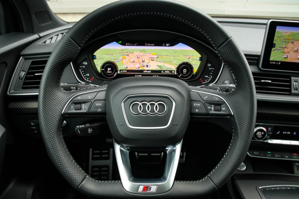 Audi Q5 55 TFSI e Quattro Competition Pro Line S S-Line 367pk Automaat Luchtvering|Panoramadak|Virtual Cockpit|S kuipstoelen|Black