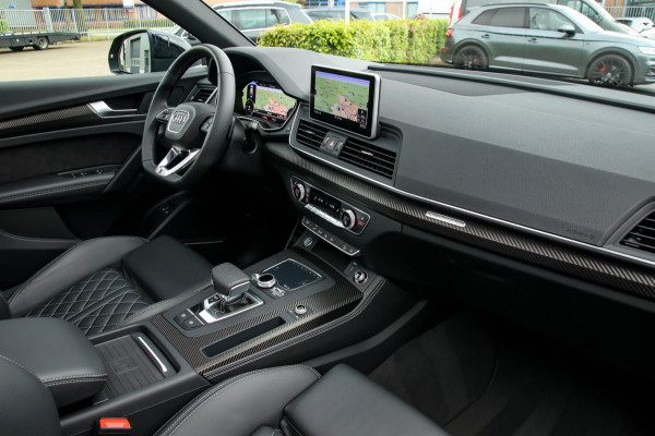 Audi Q5 55 TFSI e Quattro Competition Pro Line S S-Line 367pk Automaat Luchtvering|Panoramadak|Virtual Cockpit|S kuipstoelen|Black