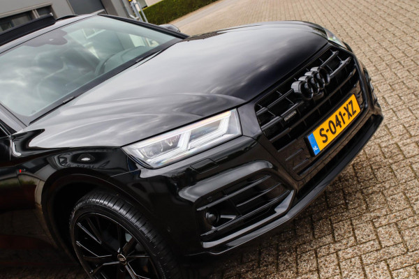 Audi Q5 55 TFSI e Quattro Competition Pro Line S S-Line 367pk Automaat! 1e Eig|Panoramadak|Virtual Cockpit|S kuipstoelen|B&O|Black