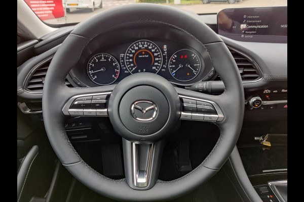 Mazda 3 2.0 E-SkyActiv-G 122 Comfort Automaat | VAKANTIEVOORDEEL! | LEER PAKKET | 6 JAAR GARANTIE! |