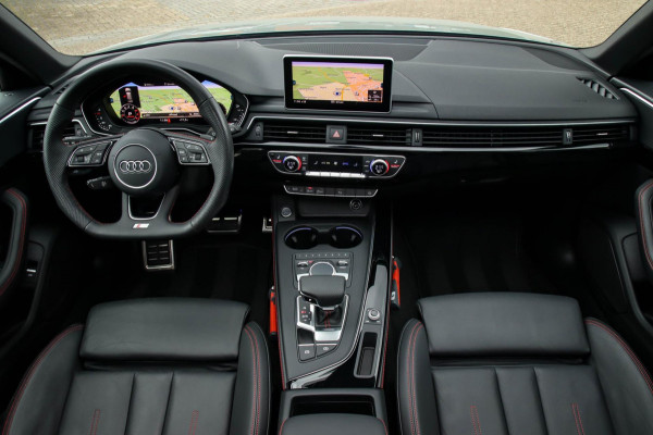 Audi A4 Avant 40 2.0TFSI S line Black Edition Facelift 190pk S-Tronic 1e|Panoramadak|Virtual Cockpit|Leder|LED Matrix|Camera|Black