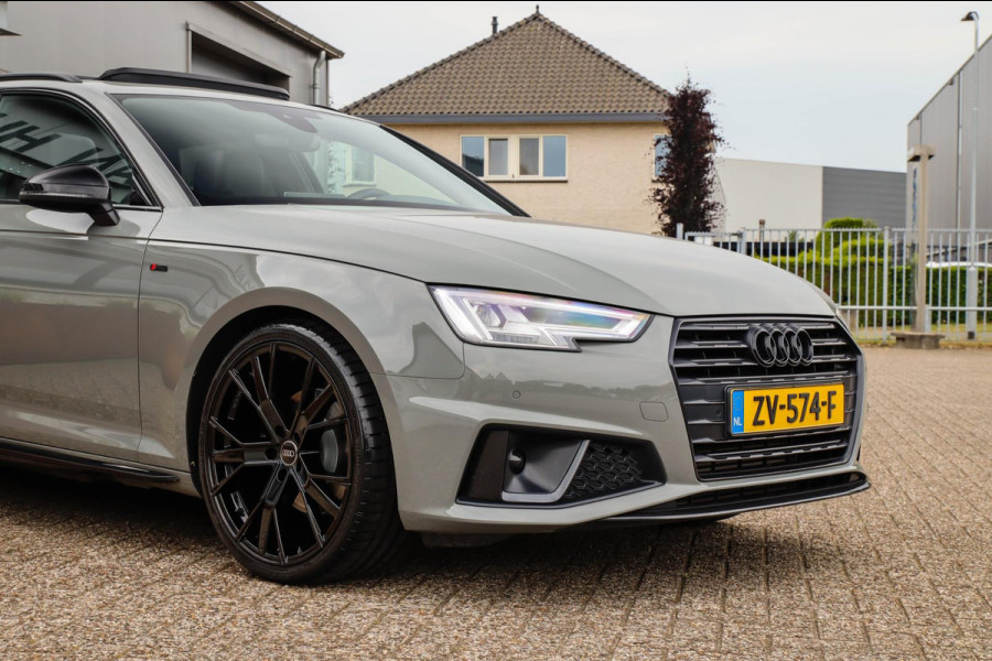 Audi A4 Avant 40 2.0TFSI S line Black Edition Facelift 190pk S-Tronic 1e|Panoramadak|Virtual Cockpit|Leder|LED Matrix|Camera|Black