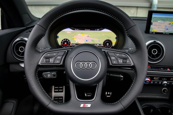 Audi A3 Cabriolet Facelift 1.4 TFSI Sport Pro Line S Line S-Tronic Automaat 1e|DLR|Virtual Cockpit|LED Matrix|Leder|ACC|CarPlay|19