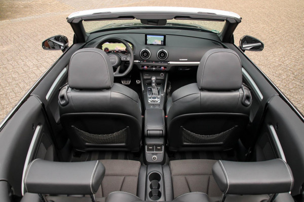 Audi A3 Cabriolet Facelift 1.4 TFSI Sport Pro Line S Line S-Tronic Automaat 1e|DLR|Virtual Cockpit|LED Matrix|Leder|ACC|CarPlay|19