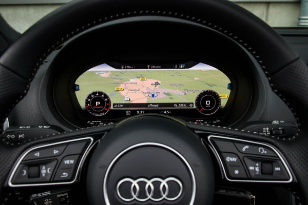 Audi A3 Cabriolet Facelift 1.4 TFSI Sport Pro Line S Line S-Tronic Automaat 1e|DLR|Virtual Cockpit|LED Matrix|Leder|ACC|CarPlay|19