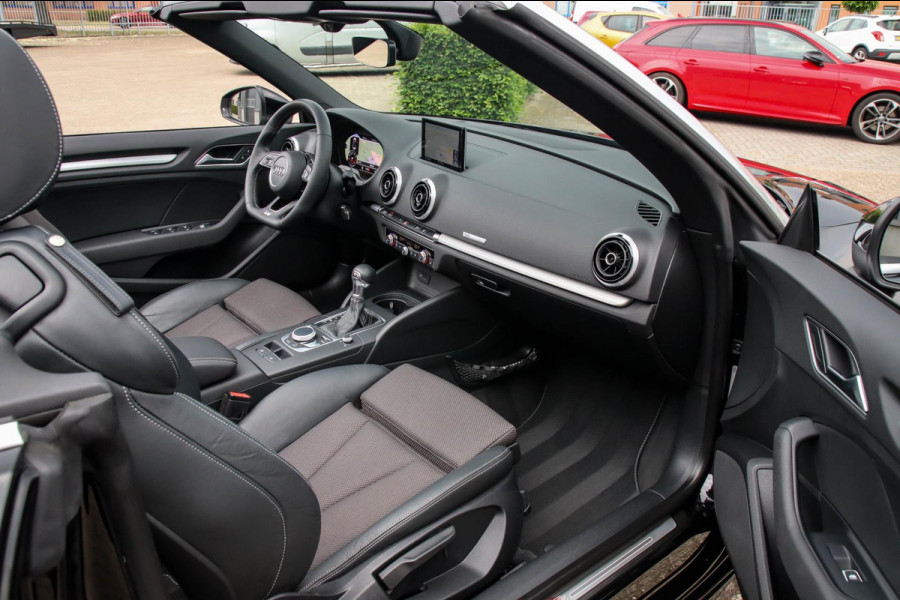 Audi A3 Cabriolet Facelift 1.4 TFSI Sport Pro Line S Line S-Tronic Automaat 1e|DLR|Virtual Cockpit|LED Matrix|Leder|ACC|CarPlay|19