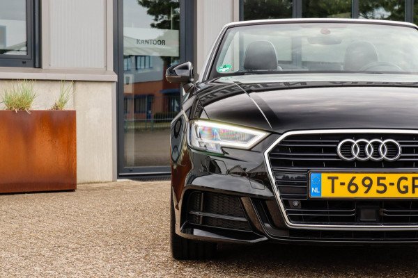 Audi A3 Cabriolet Facelift 1.4 TFSI Sport Pro Line S Line S-Tronic Automaat 1e|DLR|Virtual Cockpit|LED Matrix|Leder|ACC|CarPlay|19