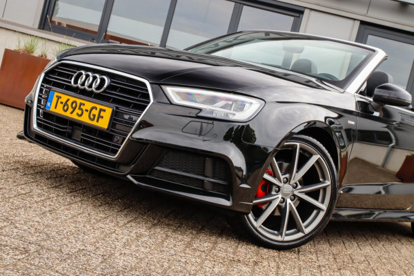 Audi A3 Cabriolet Facelift 1.4 TFSI Sport Pro Line S Line S-Tronic Automaat 1e|DLR|Virtual Cockpit|LED Matrix|Leder|ACC|CarPlay|19