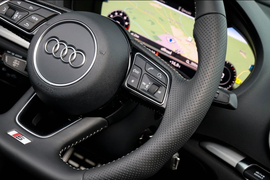 Audi A3 Cabriolet Facelift 1.4 TFSI Sport Pro Line S Line S-Tronic Automaat 1e|DLR|Virtual Cockpit|LED Matrix|Leder|ACC|CarPlay|19