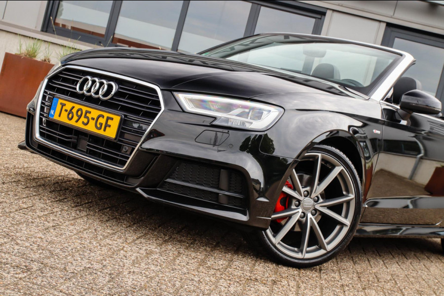 Audi A3 Cabriolet Facelift 1.4 TFSI Sport Pro Line S Line S-Tronic Automaat 1e|DLR|Virtual Cockpit|LED Matrix|Leder|ACC|CarPlay|19