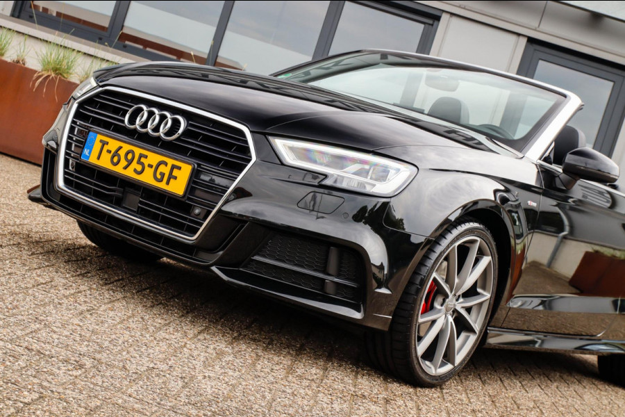 Audi A3 Cabriolet Facelift 1.4 TFSI Sport Pro Line S Line S-Tronic Automaat 1e|DLR|Virtual Cockpit|LED Matrix|Leder|ACC|CarPlay|19