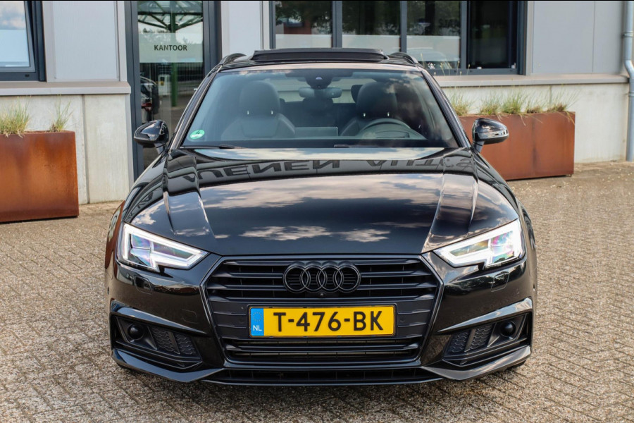 Audi A4 Avant 40 2.0TFSI S line Black Edition Facelift 190pk S-Tronic! 1e|DLR|Panoramadak|Virtual Cockpit|Leder|LED|360|ACC|Black