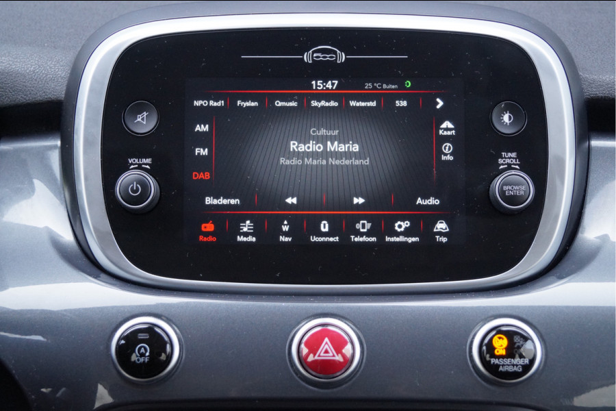 Fiat 500X 1.0T 120pk Lounge│16'' velgen││Apple/Android Carplay│Camera | PDC│Cruise