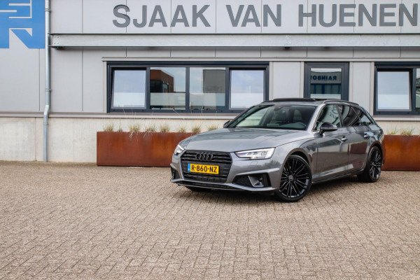 Audi A4 Avant 40 2.0TFSI S line Black Edition Facelift 190pk S-Tronic 2e|DLR|Panoramadak|Virtual Cockpit|Leder|LED Matrix|Black|19