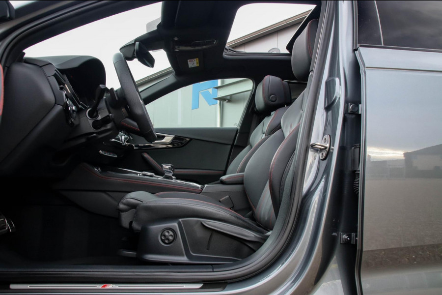 Audi A4 Avant 40 2.0TFSI S line Black Edition Facelift 190pk S-Tronic 2e|DLR|Panoramadak|Virtual Cockpit|Leder|LED Matrix|Black|19