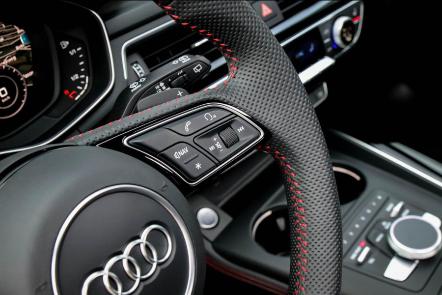 Audi A4 Avant 40 2.0TFSI S line Black Edition Facelift 190pk S-Tronic 2e|DLR|Panoramadak|Virtual Cockpit|Leder|LED Matrix|Black|19