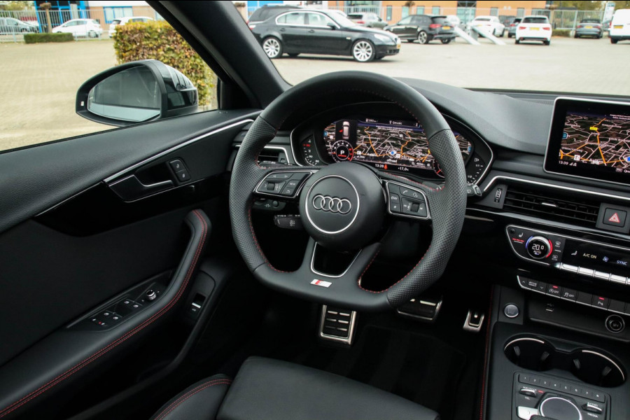 Audi A4 Avant 40 2.0TFSI S line Black Edition Facelift 190pk S-Tronic 2e|DLR|Panoramadak|Virtual Cockpit|Leder|LED Matrix|Black|19