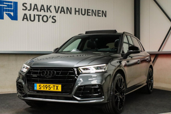 Audi Q5 2.0 TFSI Quattro Pro Line S S-Line 252pk Automaat! 1e|Dealer|Luchtvering|Panoramadak|Virtual Cockpit|360 Camera|ACC|Black