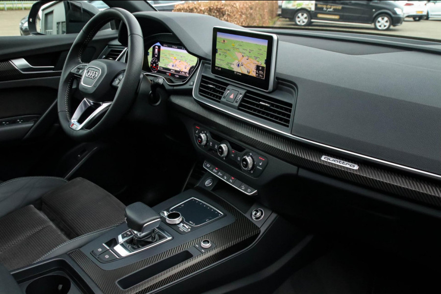 Audi Q5 2.0 TFSI Quattro Pro Line S S-Line 252pk Automaat! 1e|Dealer|Luchtvering|Panoramadak|Virtual Cockpit|360 Camera|ACC|Black