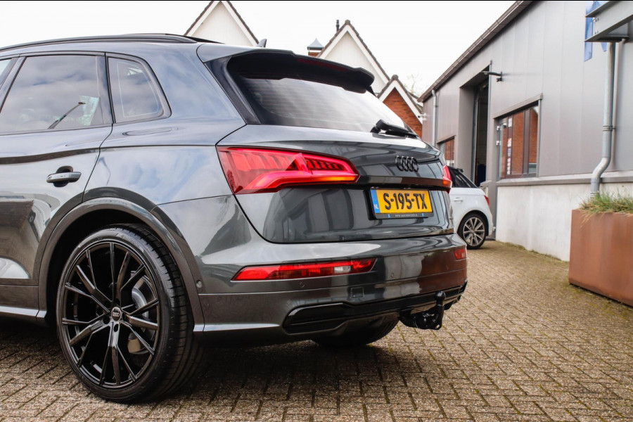 Audi Q5 2.0 TFSI Quattro Pro Line S S-Line 252pk Automaat! 1e|Dealer|Luchtvering|Panoramadak|Virtual Cockpit|360 Camera|ACC|Black