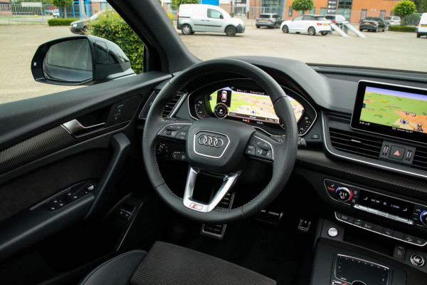 Audi Q5 55 TFSI e Quattro Competition Pro Line S S-Line 367pk Automaat! 1e Eig|DLR|Panoramadak|Virtual Cockpit|Camera|Black|22inch