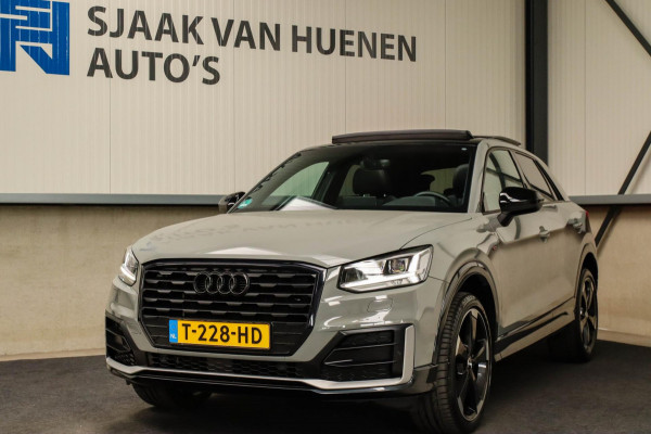 Audi Q2 1.4 TFSI CoD Sport Pro Line S S-line 150pk S-Tronic! 1e Eig|DLR|Panoramadak|LED Matrix|3D Knippers|Camera|B&O|Black|19inch