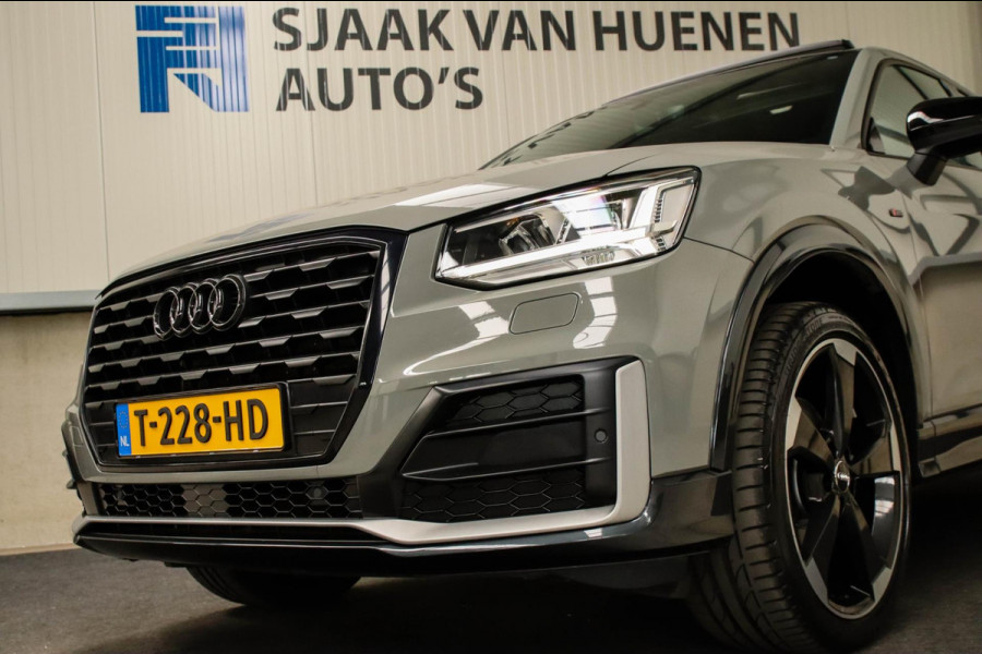 Audi Q2 1.4 TFSI CoD Sport Pro Line S S-line 150pk S-Tronic! 1e Eig|DLR|Panoramadak|LED Matrix|3D Knippers|Camera|B&O|Black|19inch