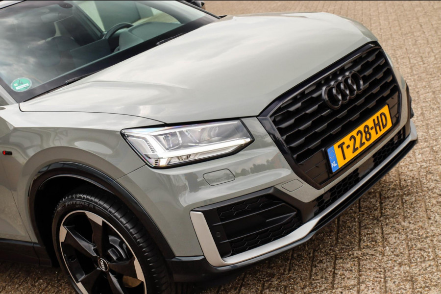 Audi Q2 1.4 TFSI CoD Sport Pro Line S S-line 150pk S-Tronic! 1e Eig|DLR|Panoramadak|LED Matrix|3D Knippers|Camera|B&O|Black|19inch