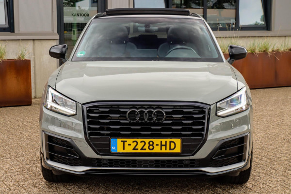 Audi Q2 1.4 TFSI CoD Sport Pro Line S S-line 150pk S-Tronic! 1e Eig|DLR|Panoramadak|LED Matrix|3D Knippers|Camera|B&O|Black|19inch