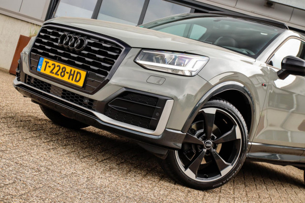 Audi Q2 1.4 TFSI CoD Sport Pro Line S S-line 150pk S-Tronic! 1e Eig|DLR|Panoramadak|LED Matrix|3D Knippers|Camera|B&O|Black|19inch