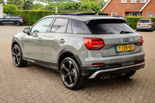 Audi Q2 1.4 TFSI CoD Sport Pro Line S S-line 150pk S-Tronic! 1e Eig|DLR|Panoramadak|LED Matrix|3D Knippers|Camera|B&O|Black|19inch