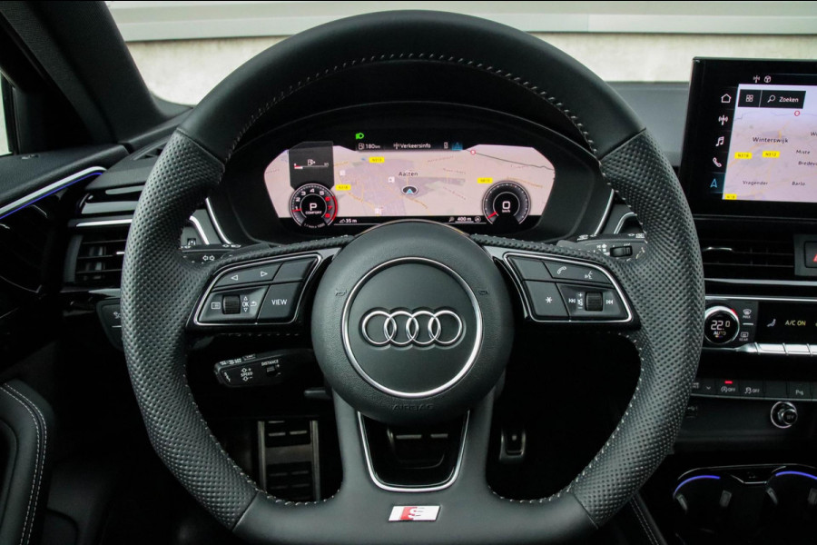 Audi A4 Avant 40 2.0 TFSI S line Black Edition Facelift 190pk S-Tronic! DLR|Panoramadak|Virtual Cockpit|Leder|LED Matrix|ACC|Black