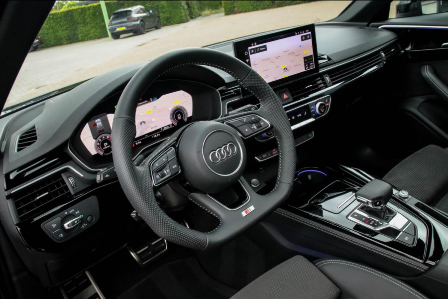 Audi A4 Avant 40 2.0 TFSI S line Black Edition Facelift 190pk S-Tronic! DLR|Panoramadak|Virtual Cockpit|Leder|LED Matrix|ACC|Black